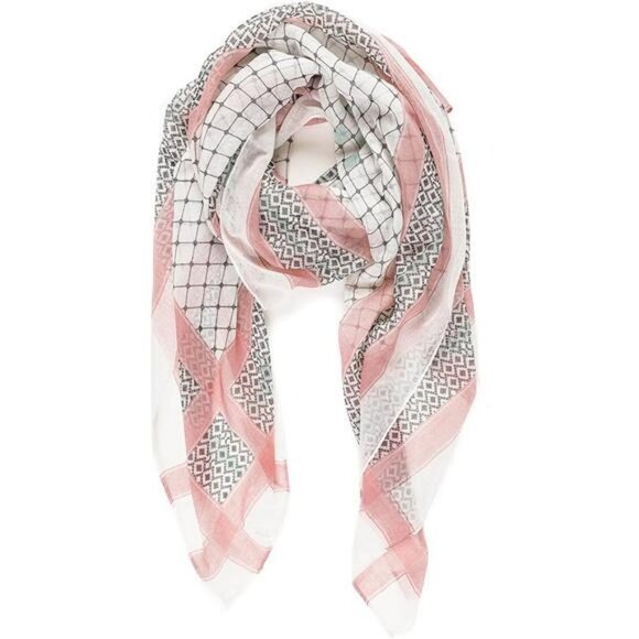 Scarf for Women Lightweight Geometric Fashion Spring Fall Winter Scarves - Picture 1 of 6